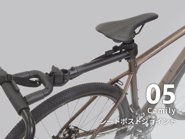 荷台のない自転車にもサイクルトレーラーを取付け可能にするシートポストジョイント新発売！