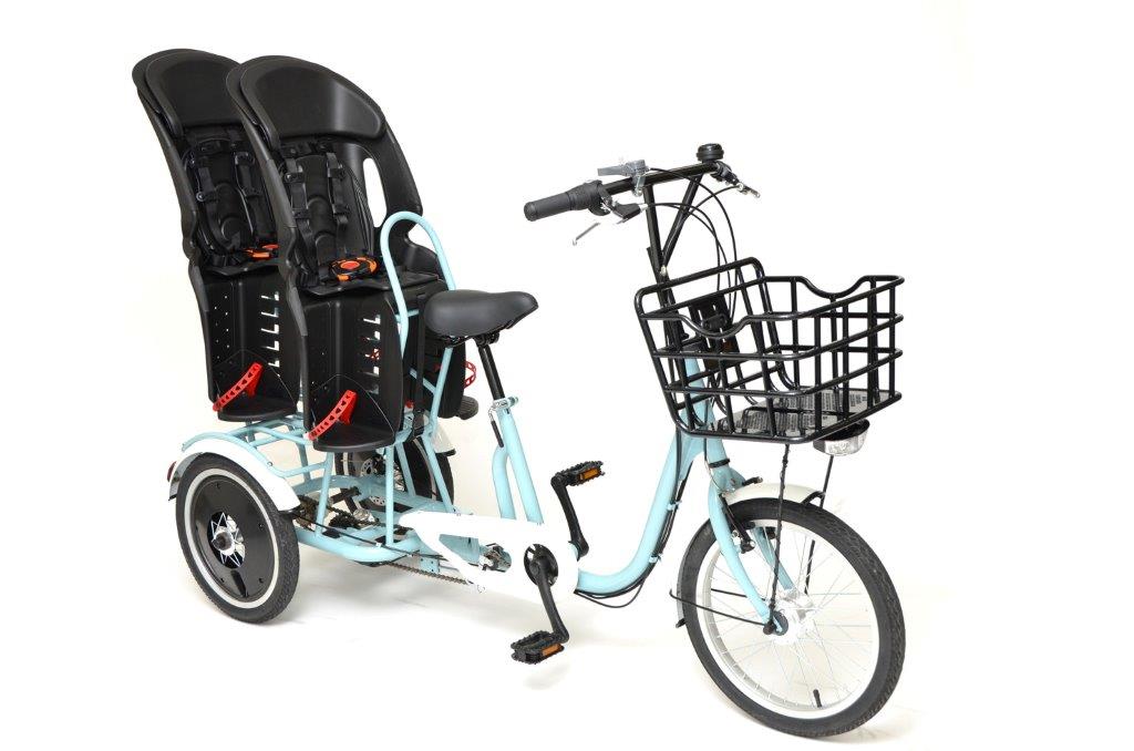 日本初の幼児2人同乗用三輪自転車「ふたごじてんしゃ」新発売 | OGK 