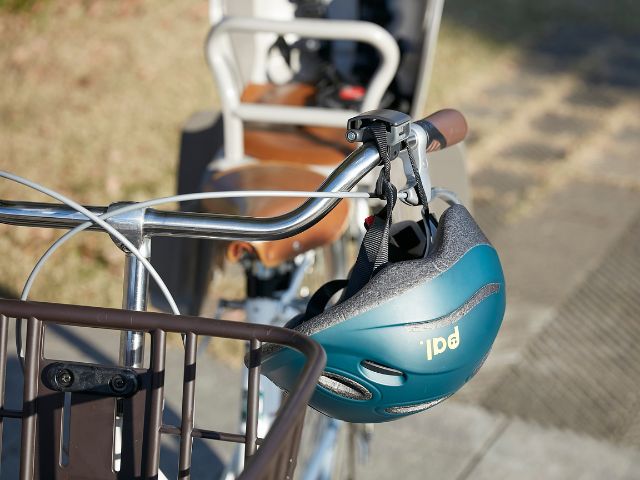 忙しいママ・パパ必見】ヘルメットの置き場、どうしてる？ ヘルメット 