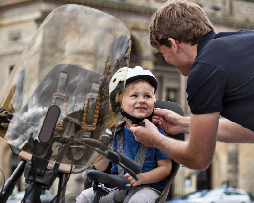 Safety is the top priority in our child’s bike seats